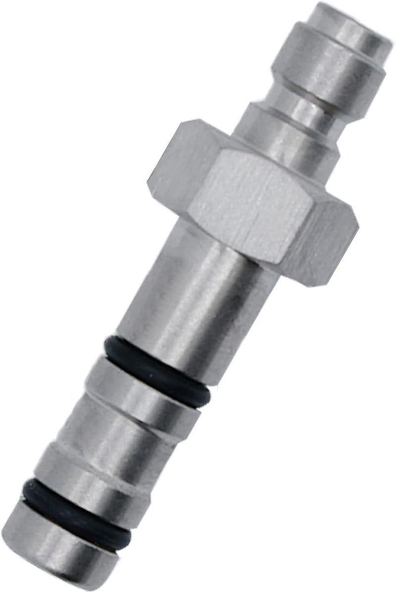 TUXING PCP Paintball Filling Probe,9mm OD Quick Filling/Charging Probbe, Quick Disconnect Stainless Steel Straight Air Tool Fittings for evanix, Logun, Webley, FX Hatsan Air Rifle Gun - Image 5